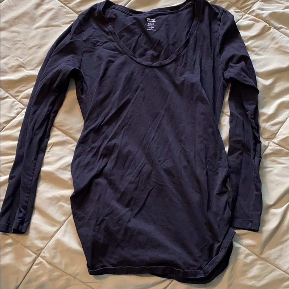 Maternity long sleeve shirt